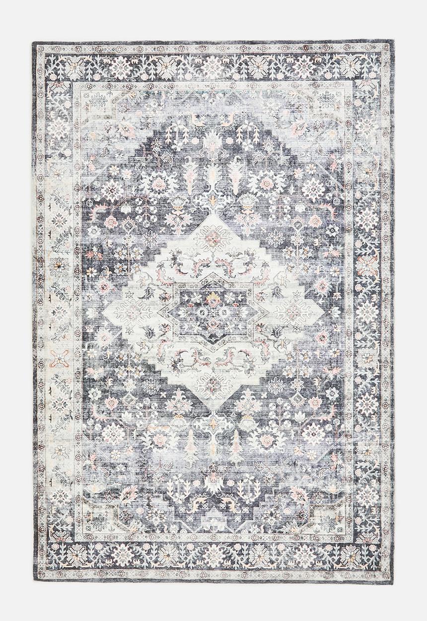 Sixth Floor - Charcoal Antique Plush Rug