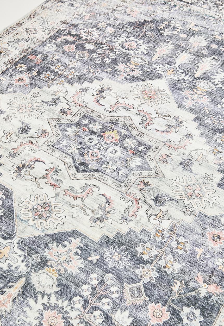 Sixth Floor - Charcoal Antique Plush Rug
