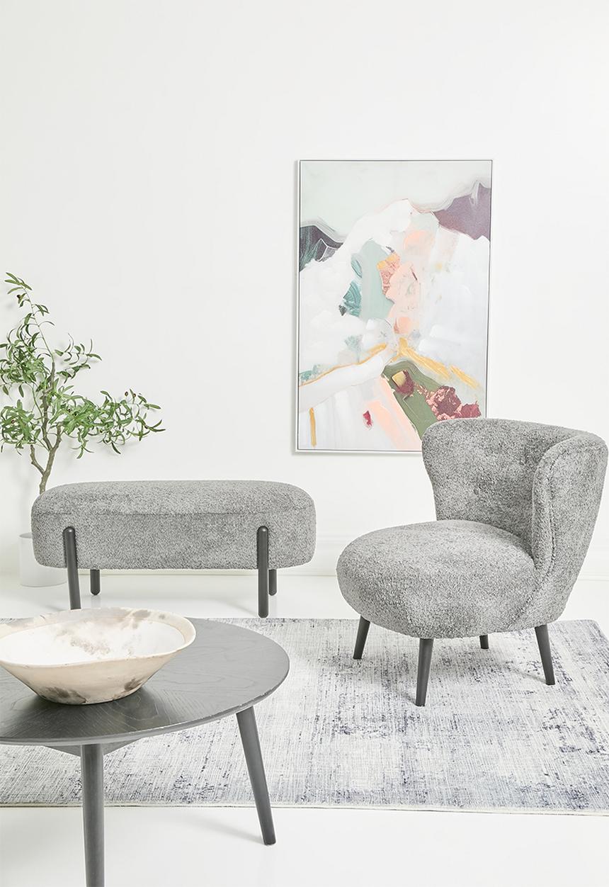 Sixth Floor - Stella Armchair - Grey