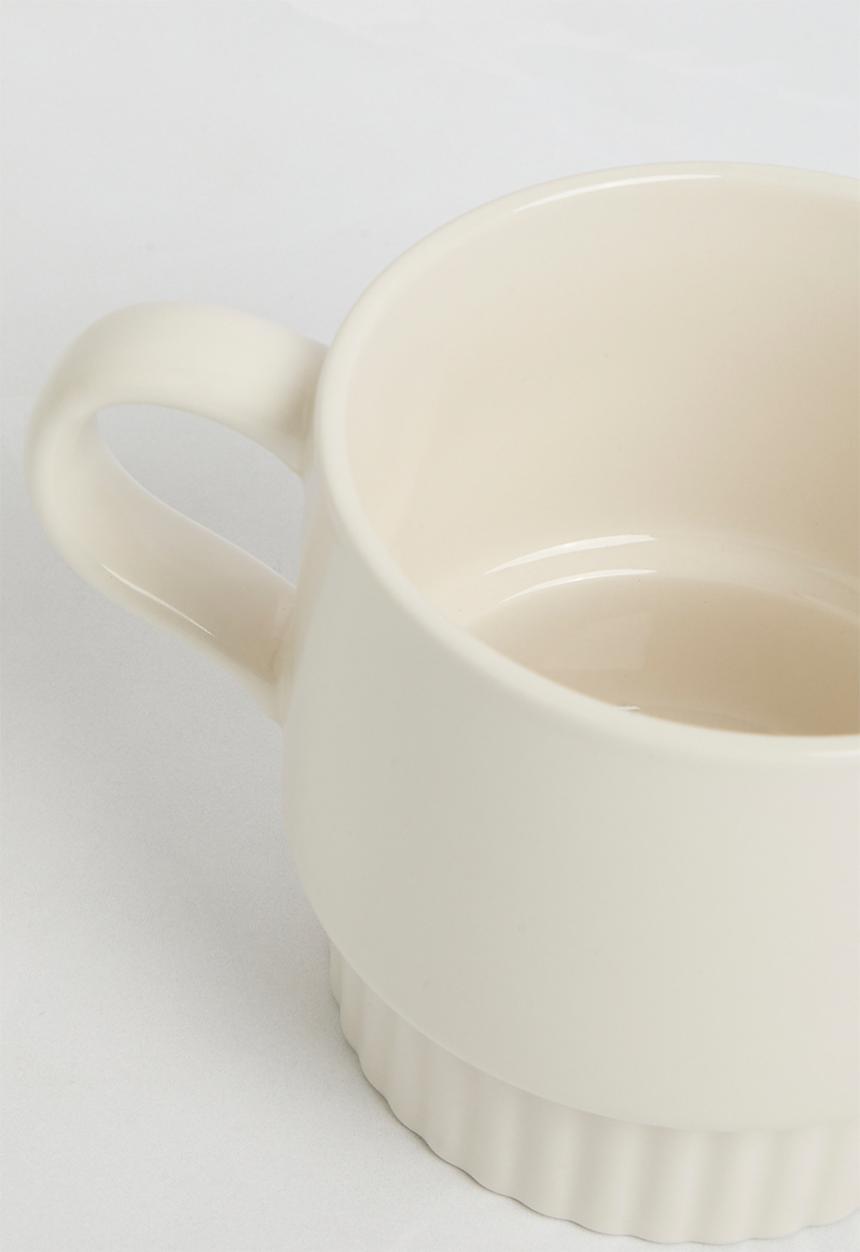 Sixth Floor - Draconis mug set of 4 - Natural