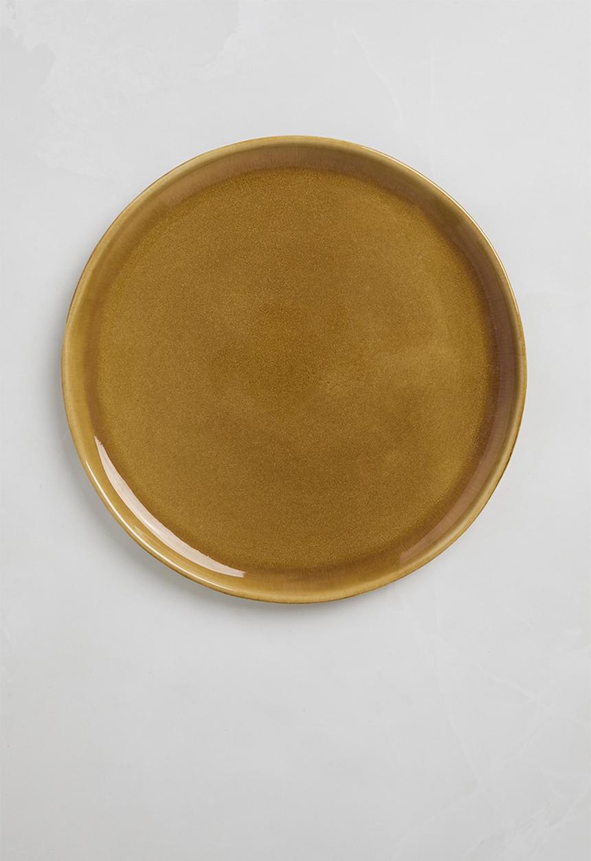 Sixth Floor - Jupiter dinner plate set of 4 - Brown