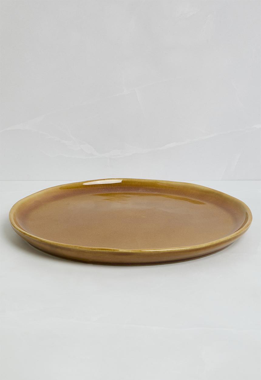 Sixth Floor - Jupiter dinner plate set of 4 - Brown