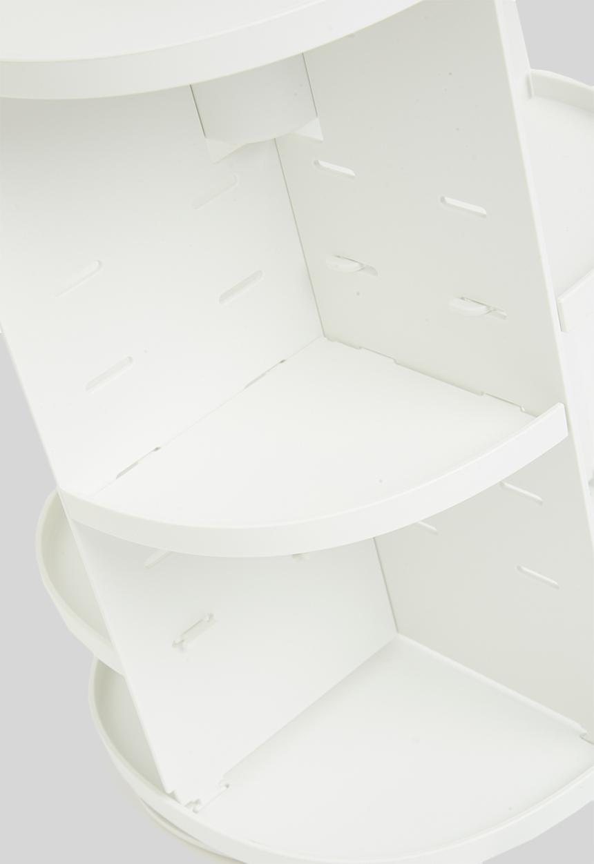 Litem - Rotating Cosmetic Organiser - Ivory
