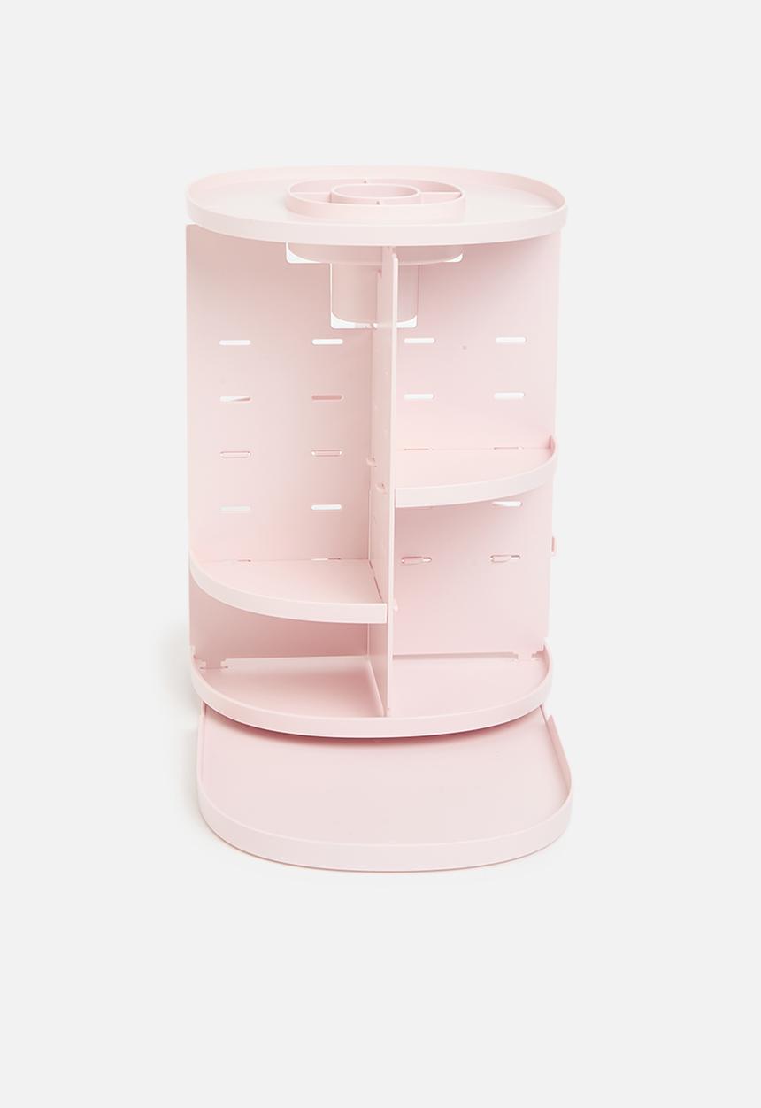 Litem - Rotating Cosmetic Organiser - Baby Pink