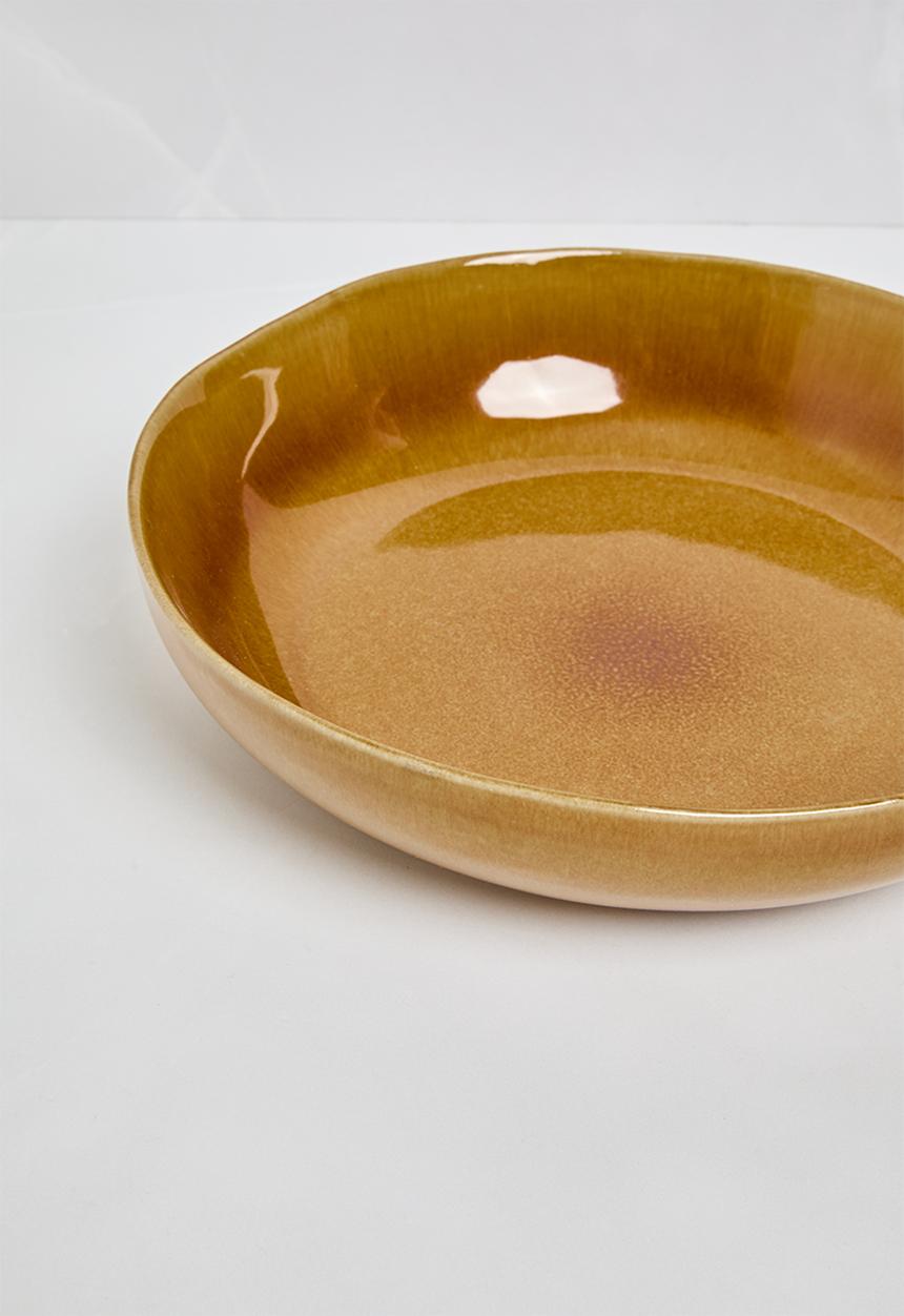 Sixth Floor - Jupiter serving bowl - Brown
