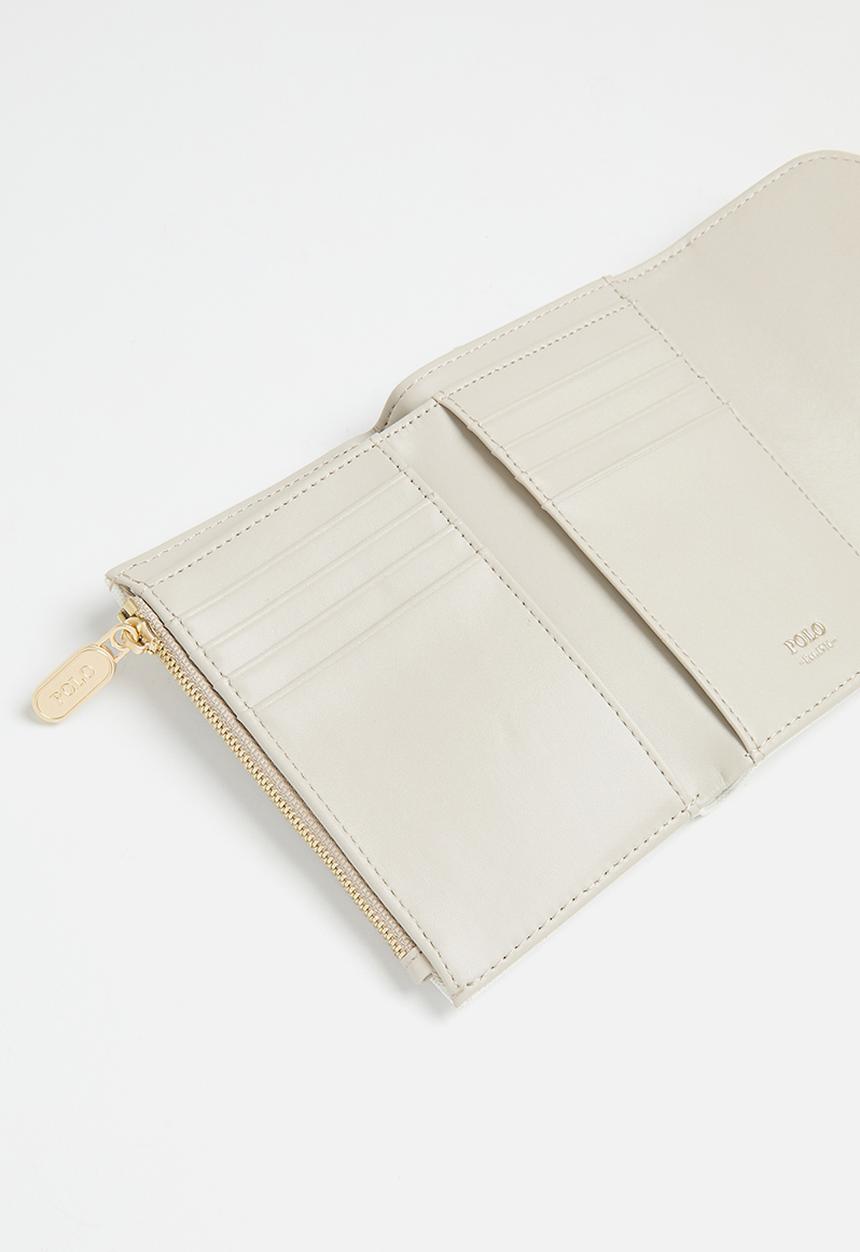 POLO - Porland compact trifold purse - grey