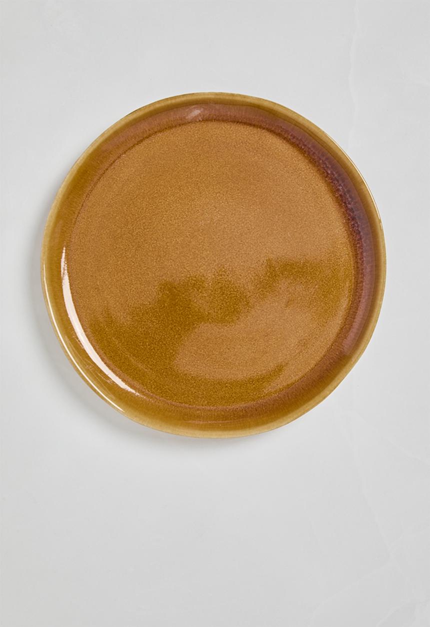 Sixth Floor - Jupiter side plate set of 4 - Brown