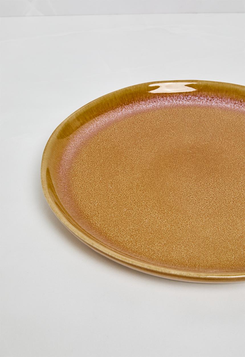 Sixth Floor - Jupiter side plate set of 4 - Brown