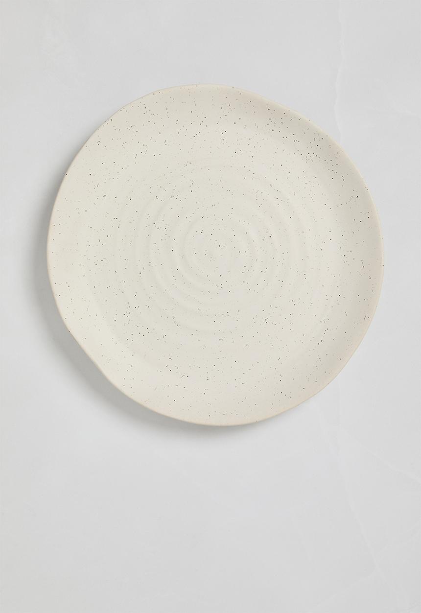 Sixth Floor - Saturn side plate set of 4 - Milk