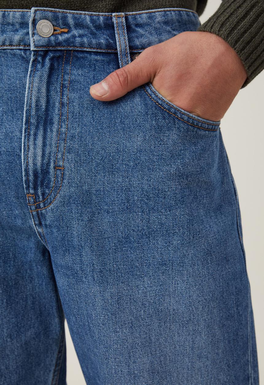 Cotton On - Baggy Jean - Shock Blue