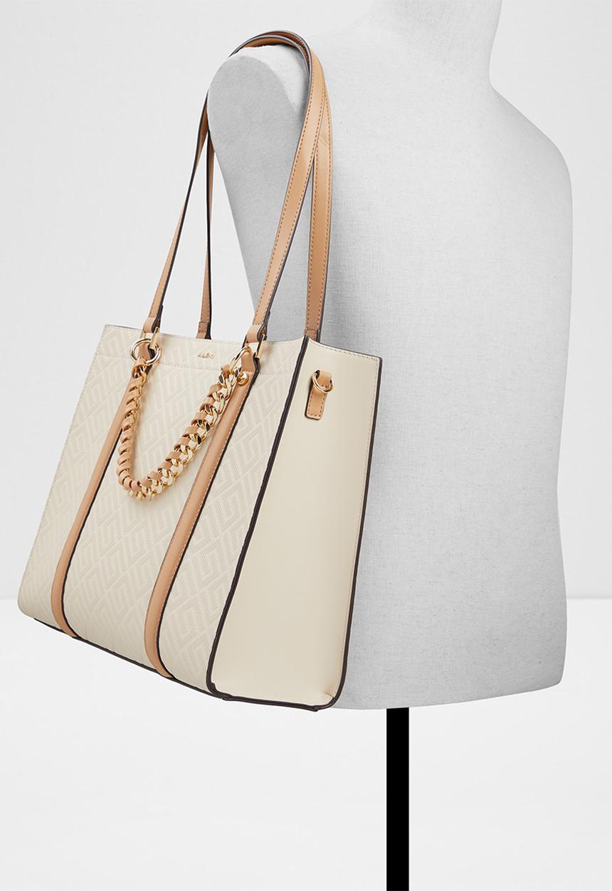 ALDO - Ameli shoulder bag - Bone multi