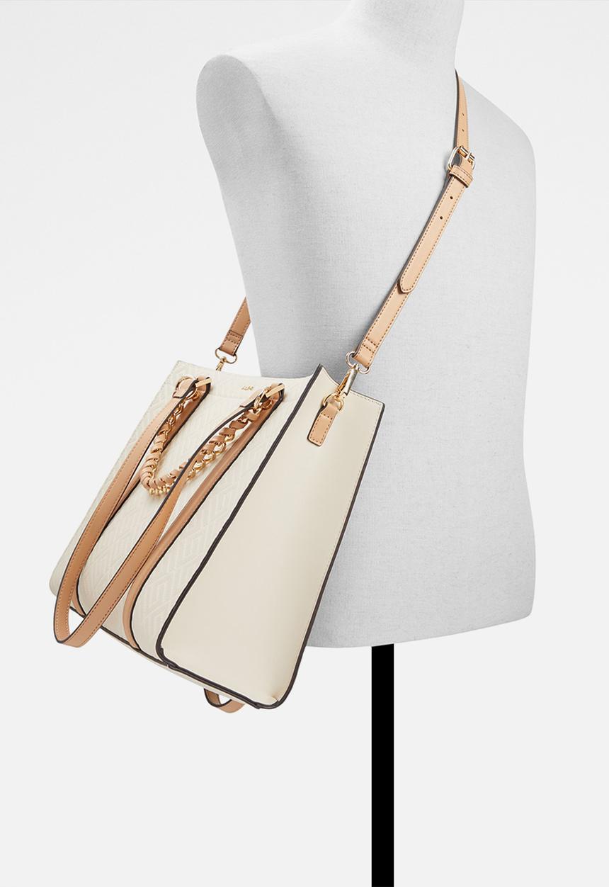 ALDO - Ameli shoulder bag - Bone multi