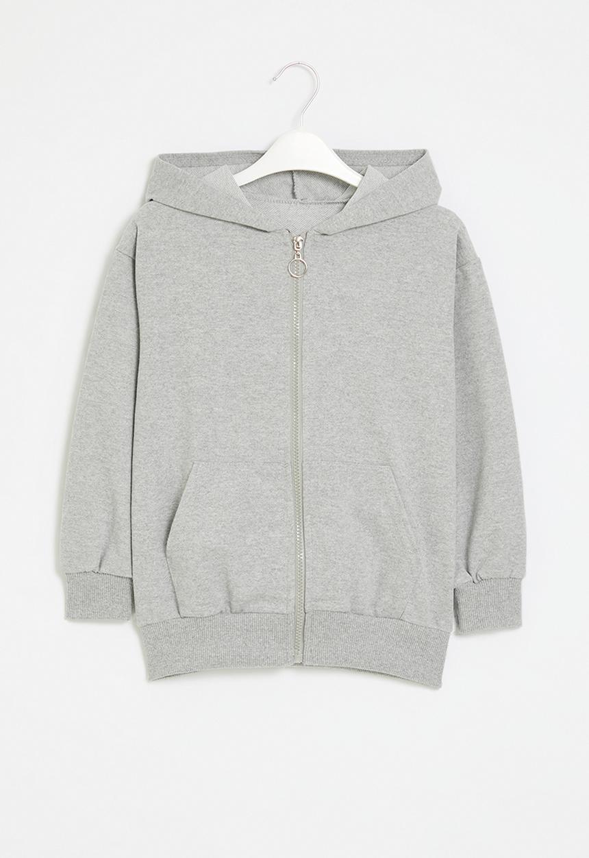 Pop Candy - Zip thru hoodie - grey