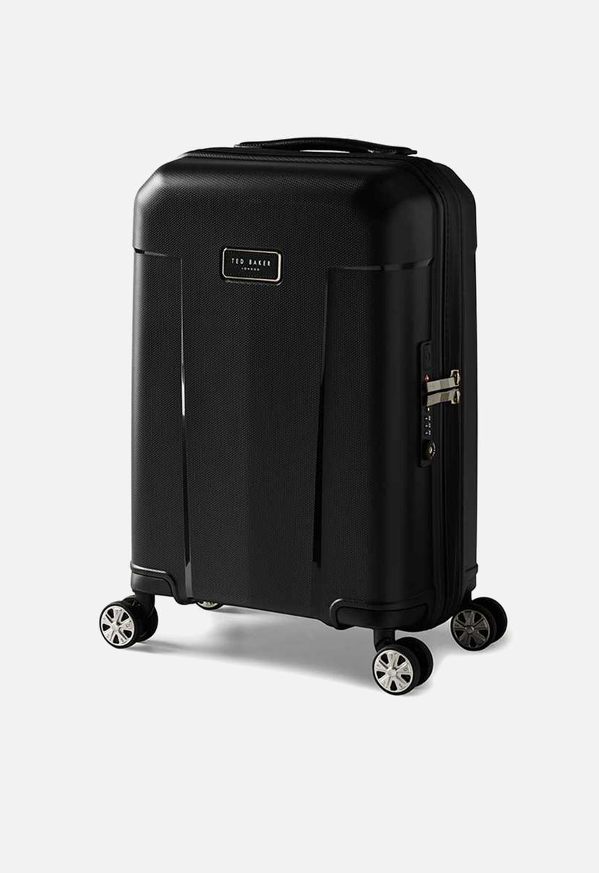 Ted Baker - Flying Colours 4 Wheel Trolley Case - Black