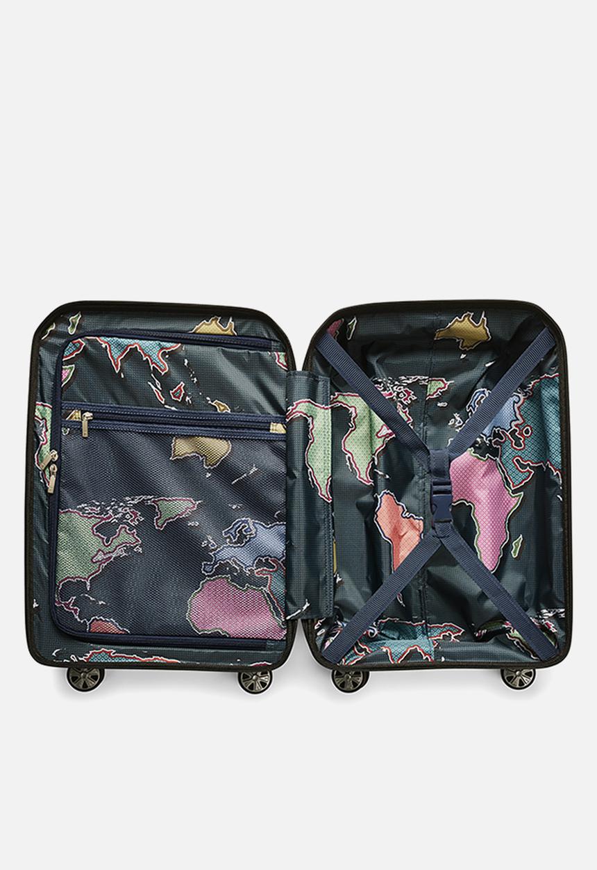 Ted Baker - Flying Colours 4 Wheel Trolley Case - Black