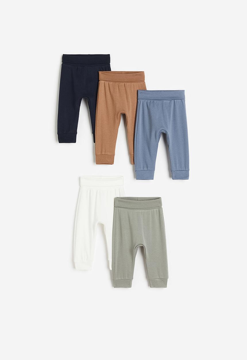 H&M - 5-Pack cotton trousers - multi 