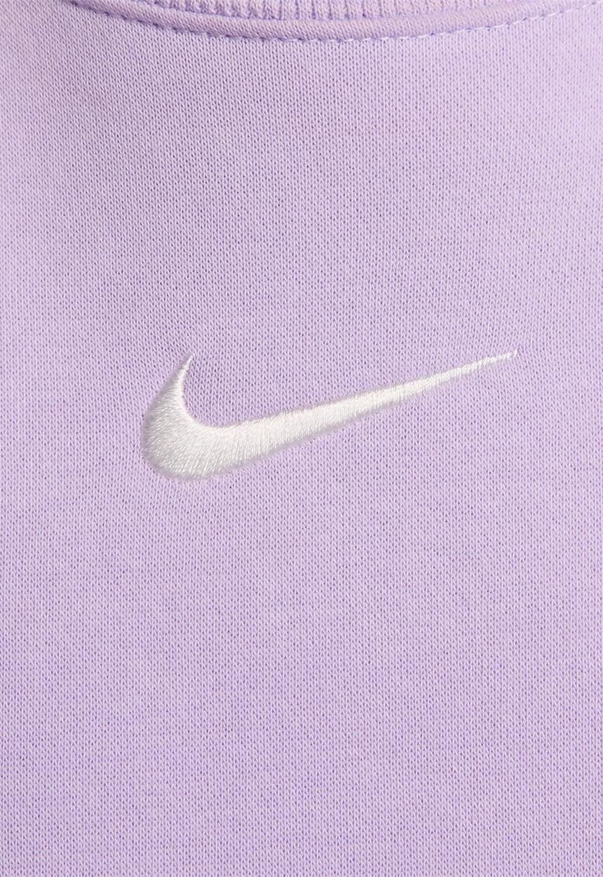 Nike - W Nsw Phnx Flc Oos Crew - Violet Mist/Sail
