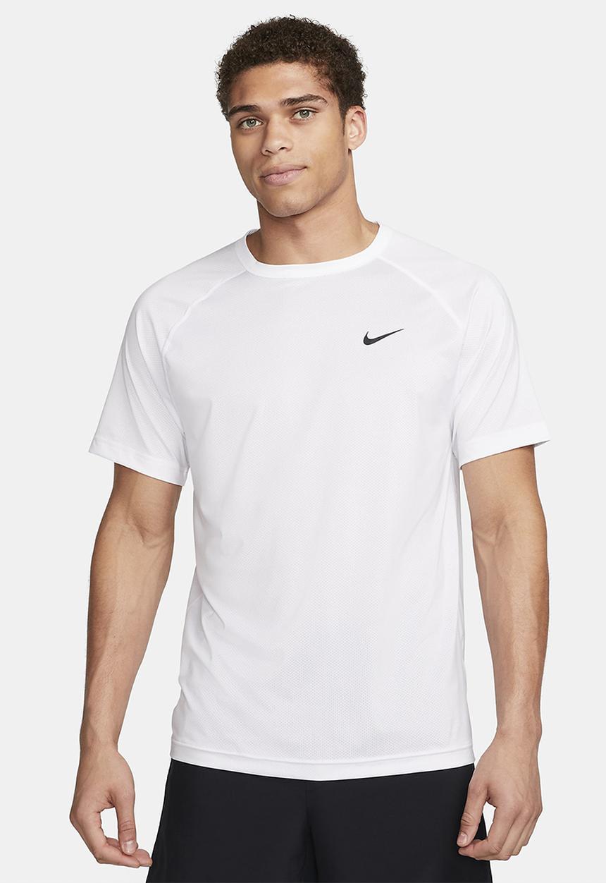 Nike - Dri-FIT ready ss fitness top - white/black