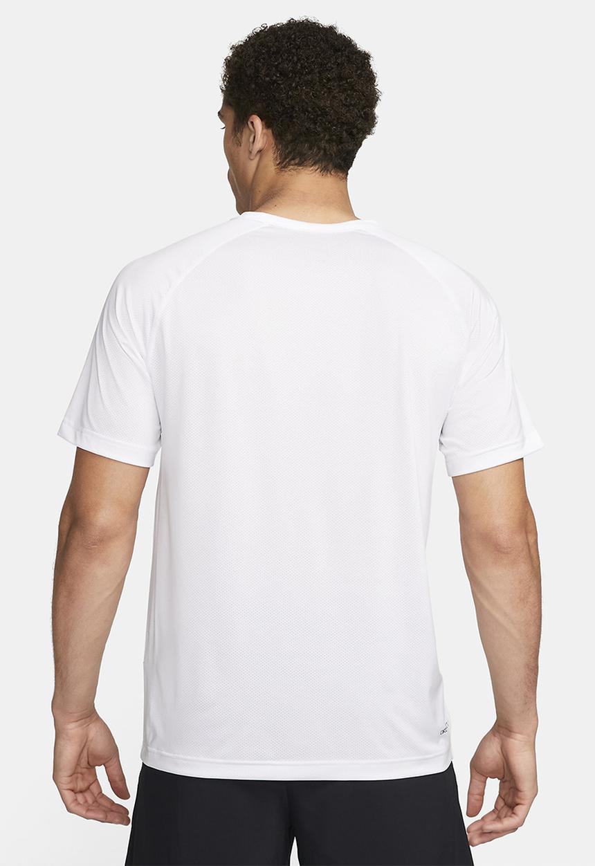 Nike - Dri-FIT ready ss fitness top - white/black
