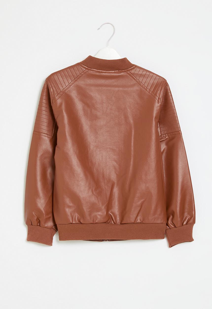 Pop Candy - Bomber jacket-brown