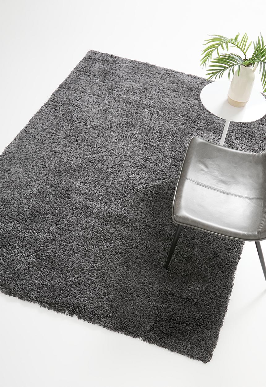 SF Collection - Polyester Tufted Rug - Charcoal