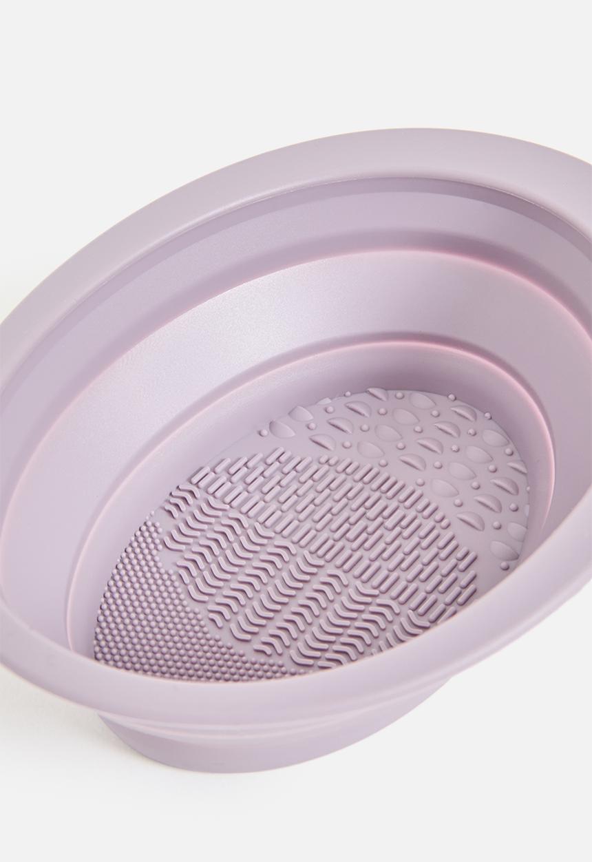 THE NIFTI PRODUCTS COMPANY - Pop up brush cleaner bowl - lavender