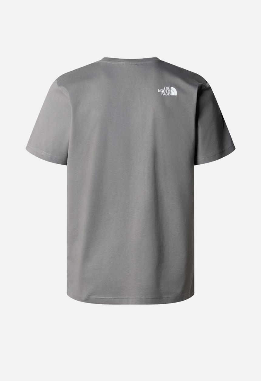 The North Face - M mountain play short sleeve tee - smoked pearl (0uz)