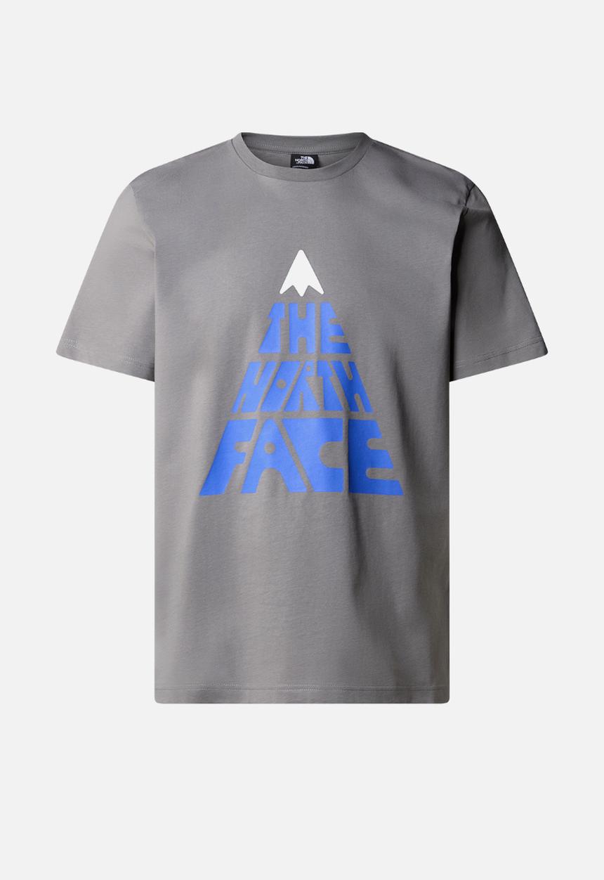 The North Face - M mountain play short sleeve tee - smoked pearl (0uz)