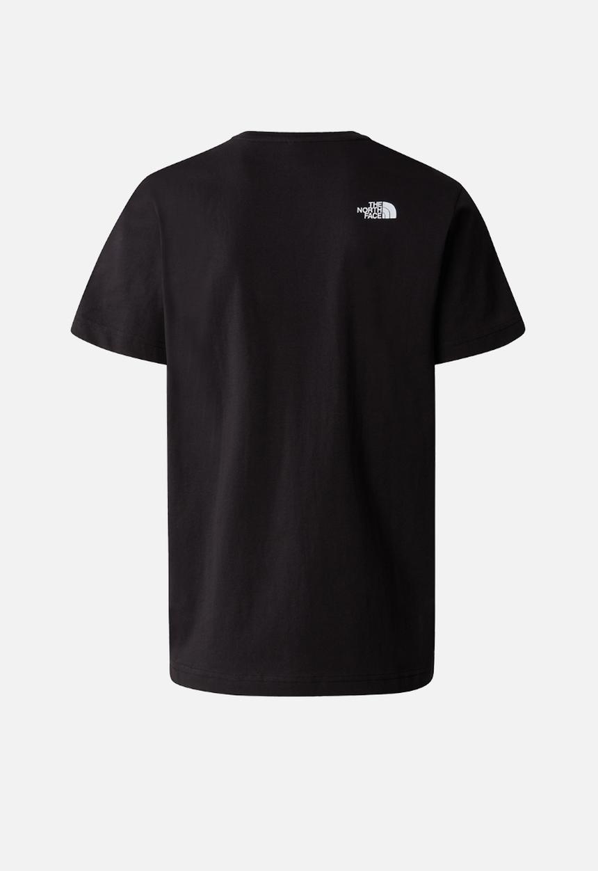 The North Face - M short sleeve woodcut dome tee - tnf black (jk3)