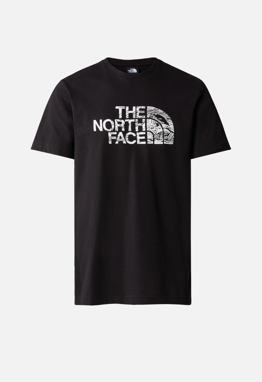 The North Face - M short sleeve woodcut dome tee - tnf black (jk3)