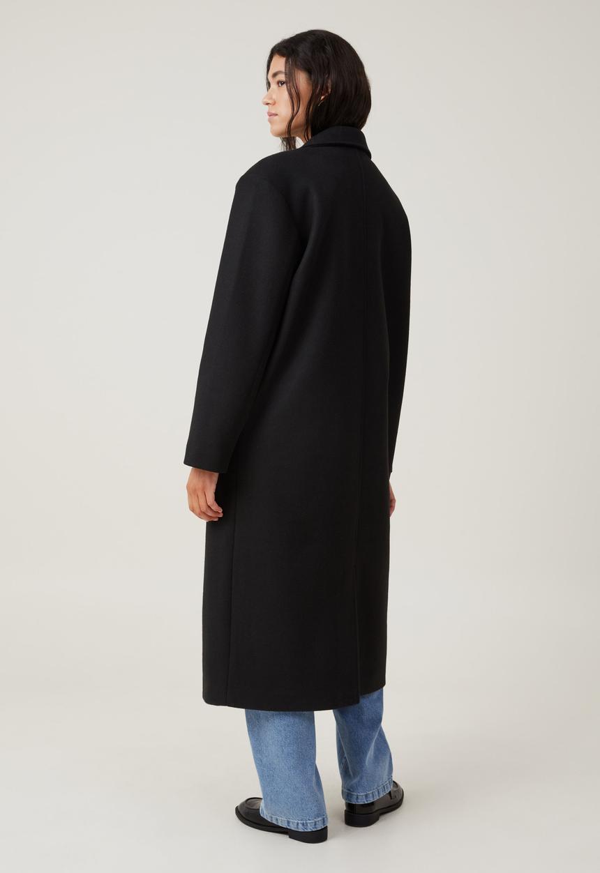 Cotton On - Harrison Coat - Black