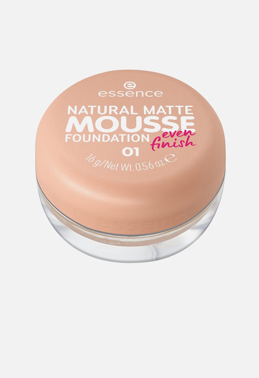 essence - Natural Matte Mousse Foundation  01