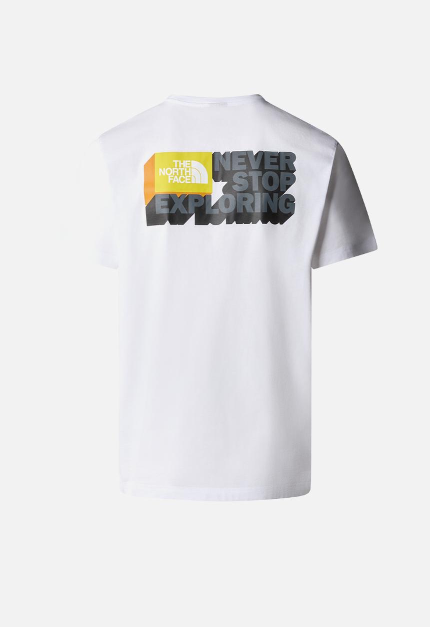 The North Face - M short sleeve nse graphic tee - tnf white (fn4)