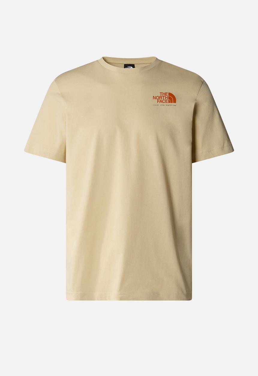 The North Face - M graphic short sleeve tee 3 - gravel (3x4)