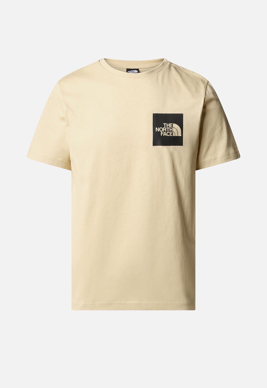 The North Face - M short sleeve fine tee - gravel (3x4)