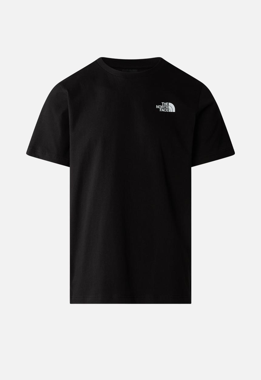 The North Face - M short sleeve redbox tee - tnf black/summit navy/tnf lightening print