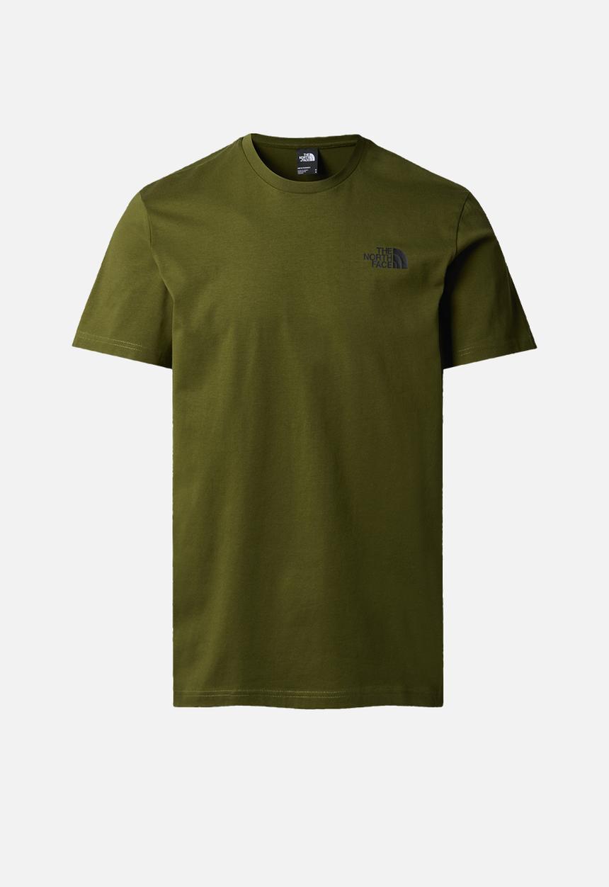 The North Face - M short sleeve redbox celebration tee - forest olive (pib)