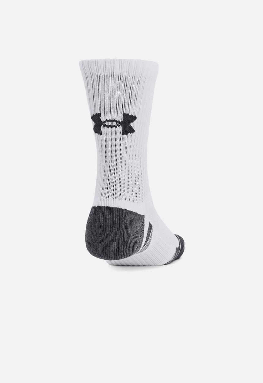 Under Armour - Ua performance cotton 3p mid - white
