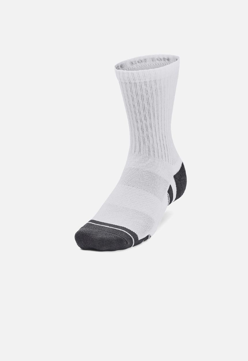 Under Armour - Ua performance cotton 3p mid - white