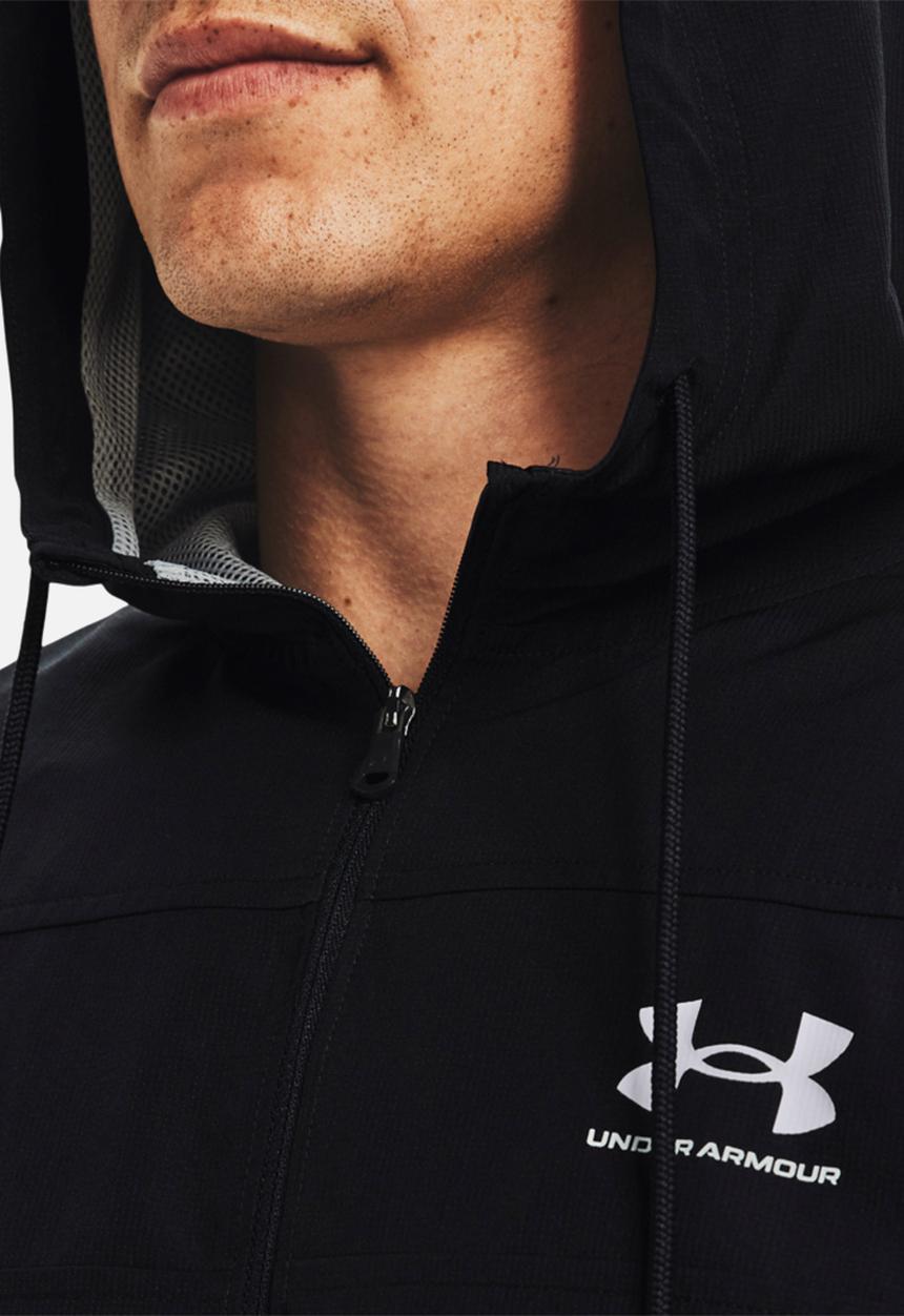 Under Armour - UA sportstyle windbreaker - black