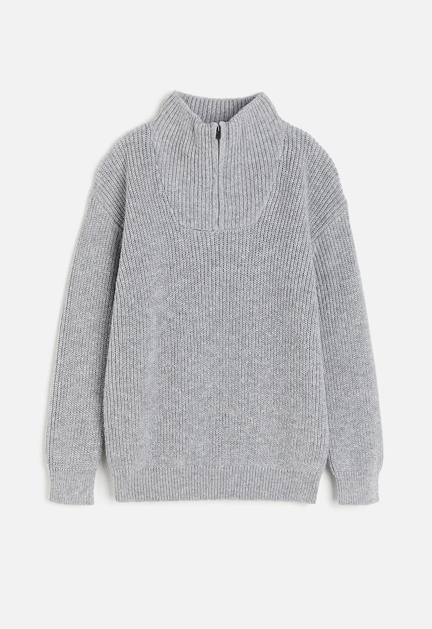 H&M - Zip-top jumper - grey