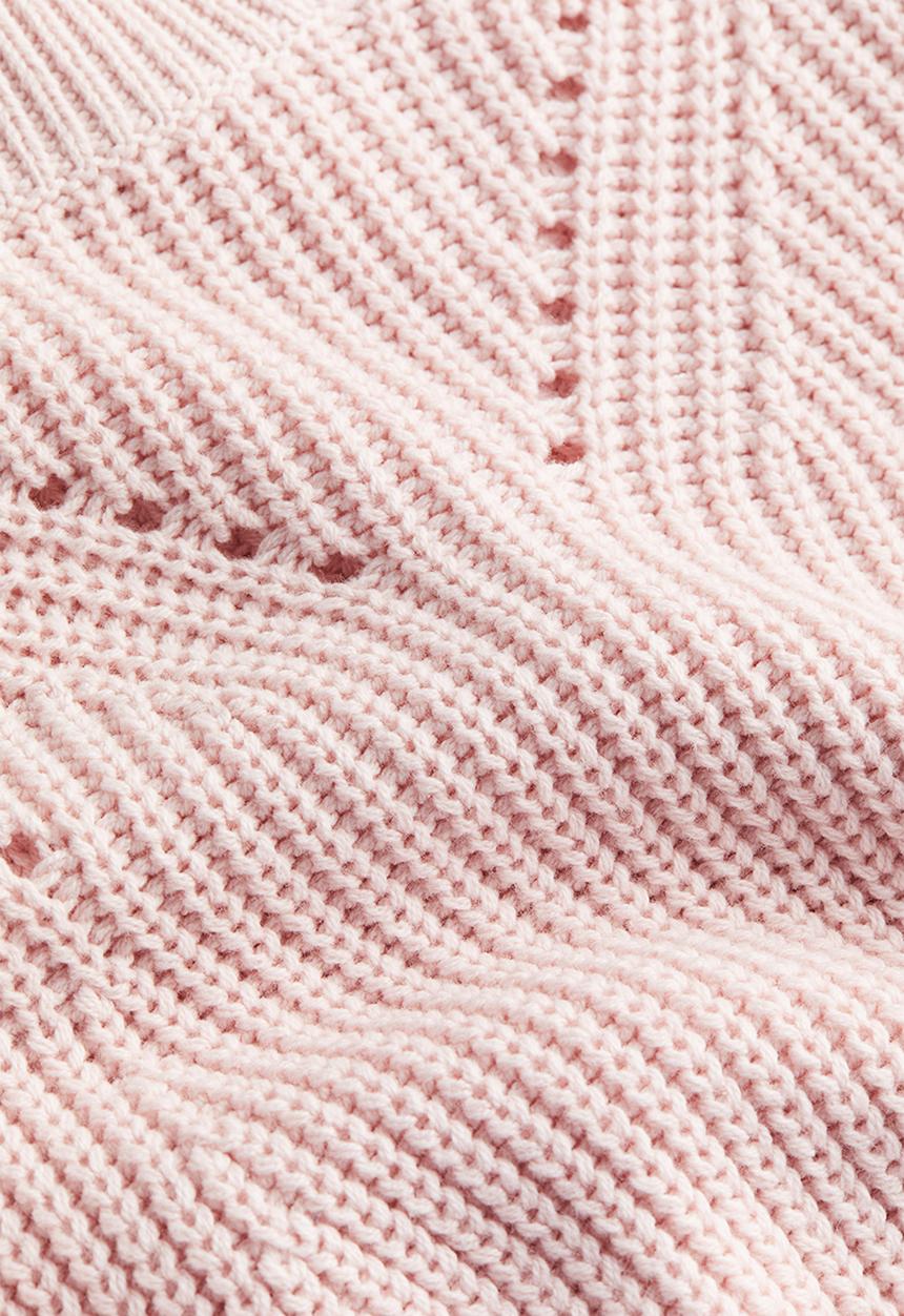 H&M - Cotton-blend jumper - light pink 