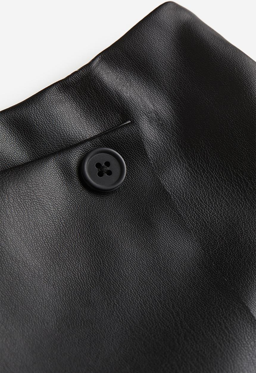 H&M - Wrap skirt - black