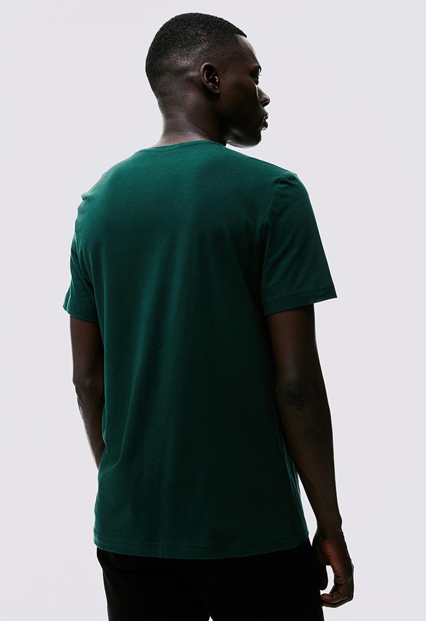 H&M - Slim fit t-shirt - forest green