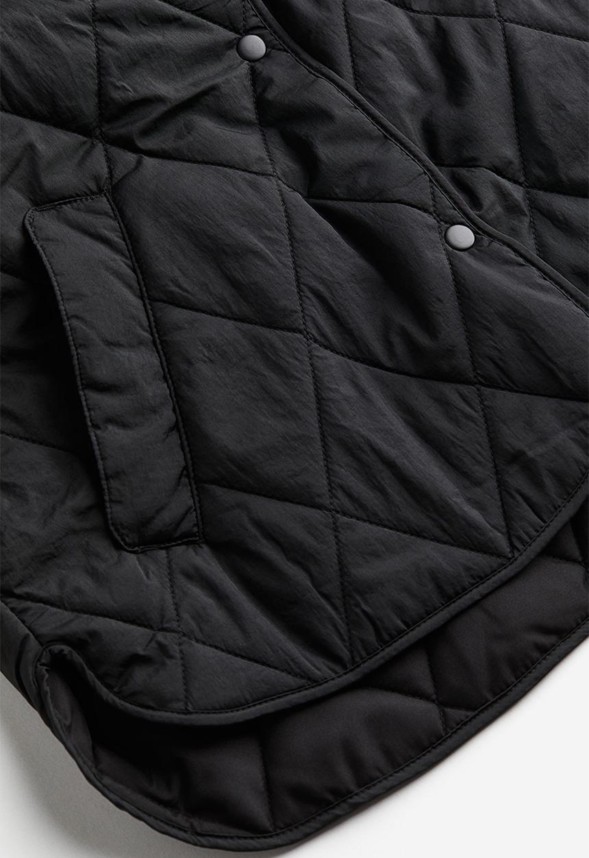 H&M - Quilted jacket - black
