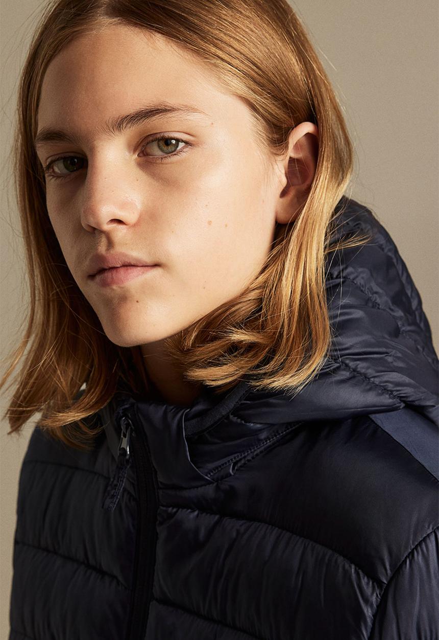 H&M - Water-repellent insulated jacket - navy blue 