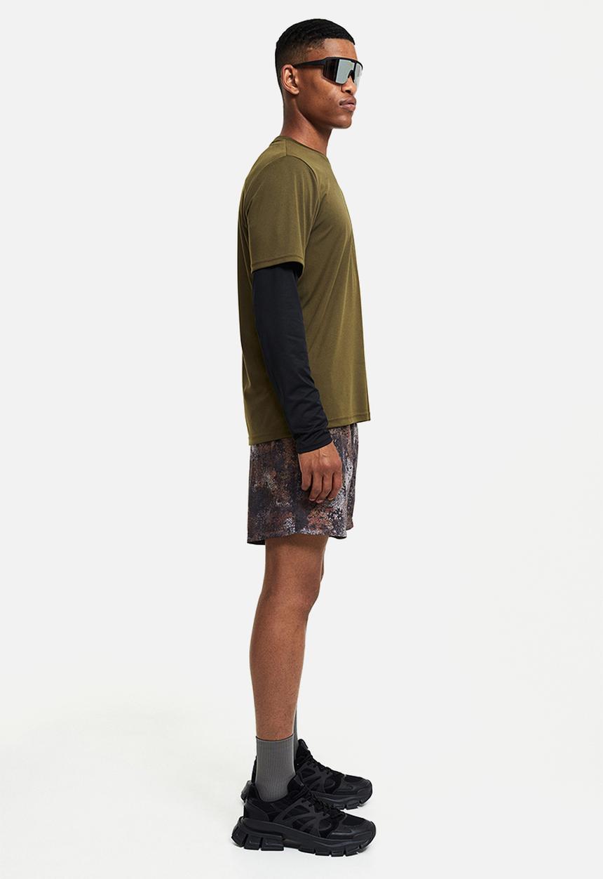 H&M - Drymove™ sports top - dark khaki green