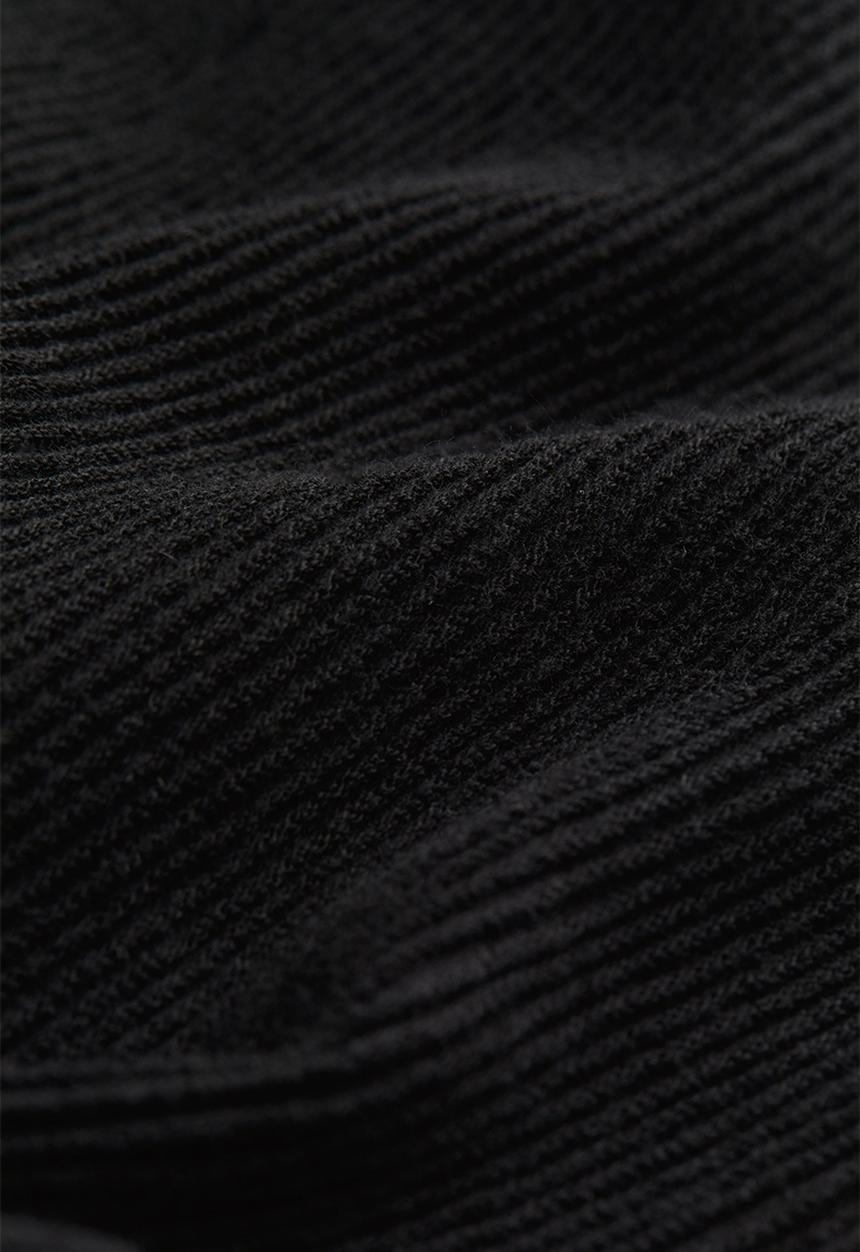 H&M - Textured tube top - black