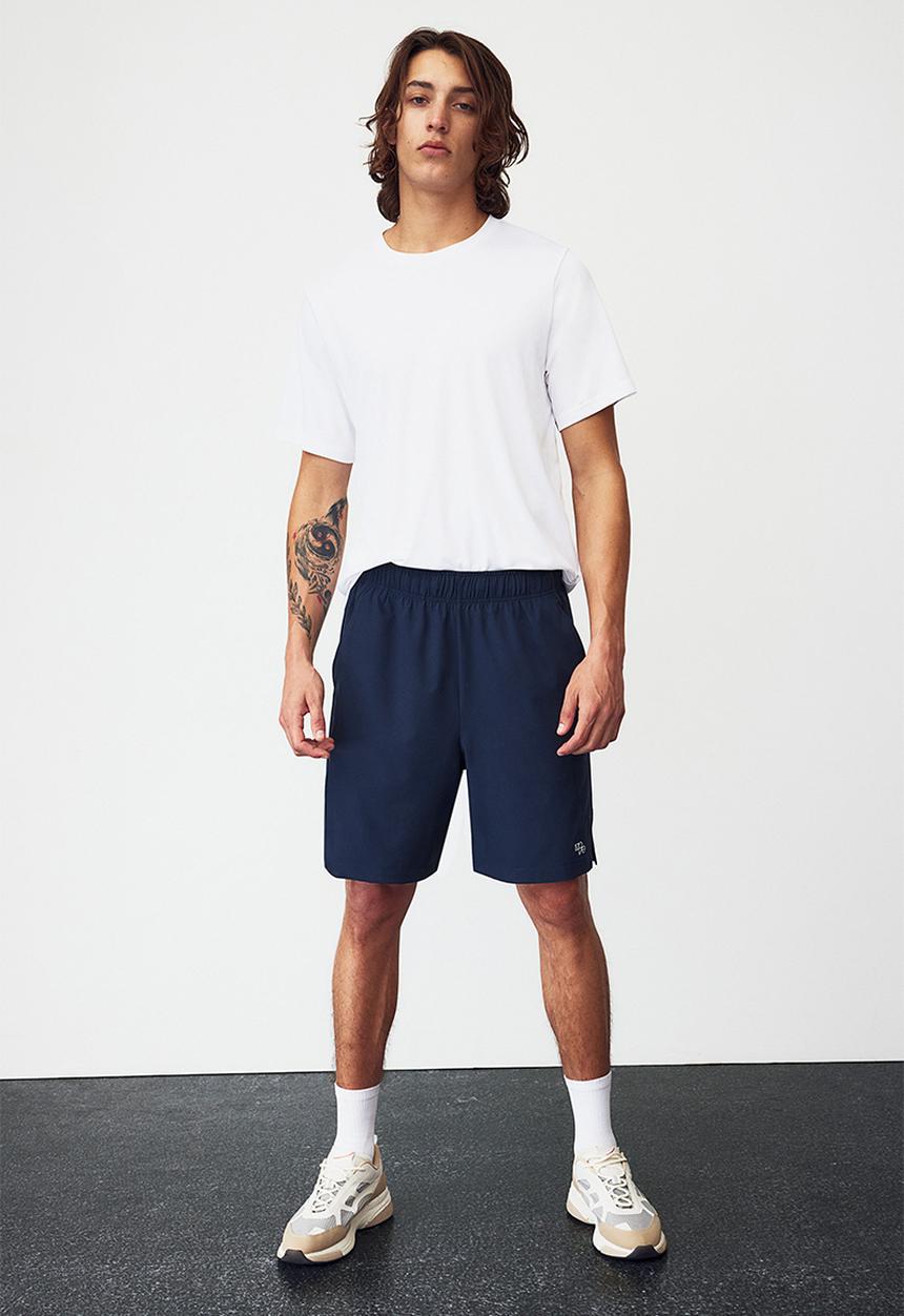 H&M - Drymove™ training shorts in 4-way stretch - dark blue 
