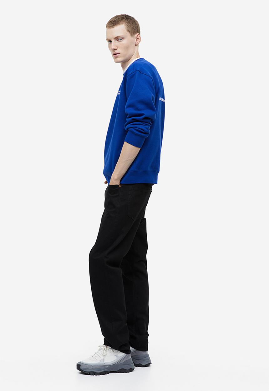 H&M - Relaxed fit sweatshirt - bright blue/nasa